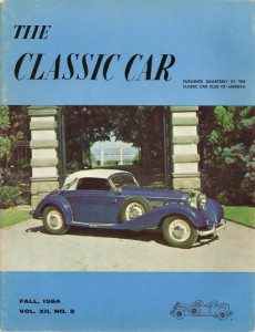 THE CLASSIC CAR 1964 FALL - BODY BY JUDKINS, MASCOTS, GRAND CLASSIC 